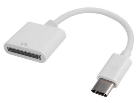 Usb C Auf Apple 30 Polig Dock Adapter Kabel 10cm