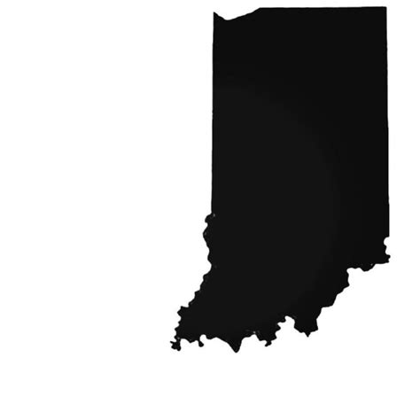 Buy Indiana In State Decal Sticker Online