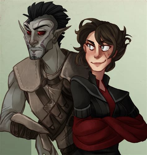 Commission Indis And Teldryn By The Orator On Deviantart Eso Skyrim