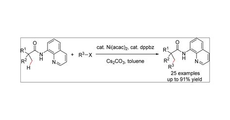 Nickel Catalyzed Site Selective Alkylation Of Unactivated C Sp H