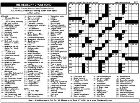 Usa Today Crosswords Printable
