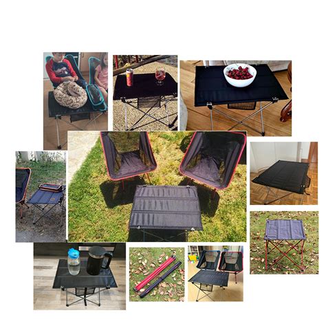 Outdoor Foldable Table Portable Camping Desk For Ultralight Beach Aluminium Hiking Climbing