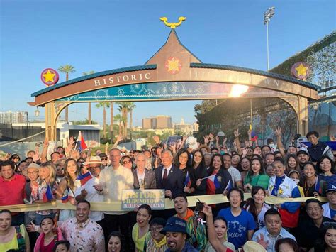Gateway To Las Historic Filipinotown Officially Unveiled Inquirer