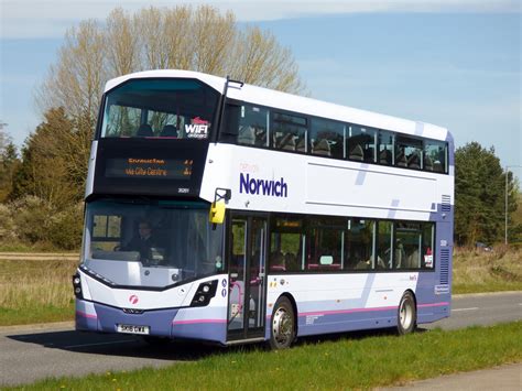 Olympia trails, also doing business under the brands one/independent bus for local bus service in essex and union counties in new jersey and megabus northeast, llc for the megabus service that it directly operates, is a bus operator serving northern new jersey with local and commuter bus service. Norwich Bus Page: First's New Livery in Norwich