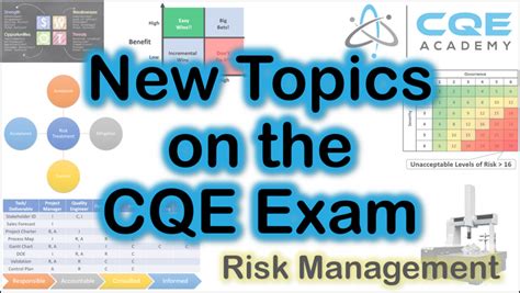 Special Course New Topics On The Cqe Exam Cqe Academy