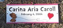 Carina Aria Caroll 2005 2005 Find A Grave Memorial