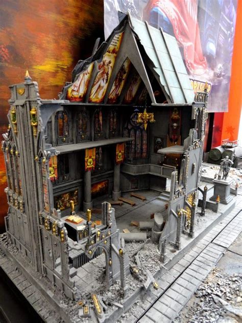 Awesome Cathedral Imperial Terrain Warhammer Terrain Wargaming