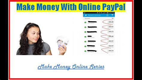 Maybe you would like to learn more about one of these? Make Money Online with PayPal Fast 2017 - Money Series 3 - YouTube