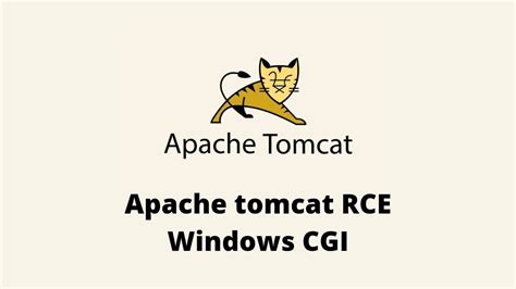 Apache Tomcat Rce Youtube