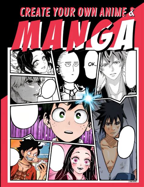 Buy Create Your Own Anime And Manga Comicbook Draw Your Own Manga