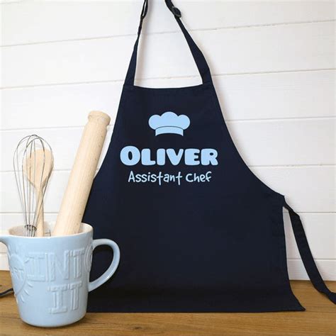 Personalised Kids Apron Kids Chef Apron Always Personal