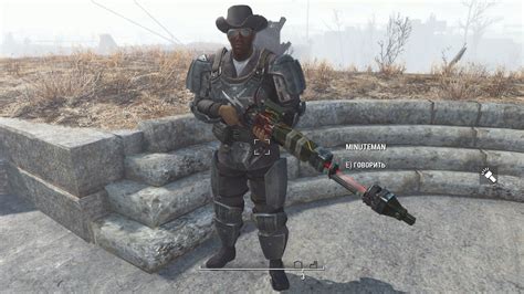 Minuteman Combat Armor Standalone Paintjob At Fallout 4 Nexus Mods