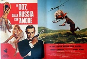 "A 007, DALLA RUSSIA CON AMORE" MOVIE POSTER - "FROM RUSSIA WITH LOVE ...