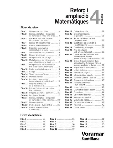 Fitxes De Matemàtiques 4t De Primària