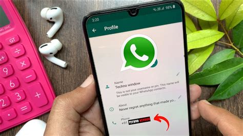 How To Find Your Whatsapp Number And Username On Android Youtube