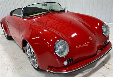 1957 Porsche 356 Speedster Widebody Replica Vin 1122572624 Classiccom