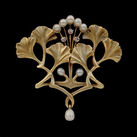 Art Nouveau Brooch By AndrÉ Rambour Tadema Gallery