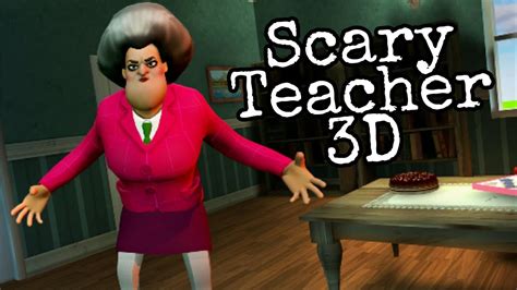 Scary Teacher 3d Level 4 Put Pink Dye In Shampoo Android Gameplay
