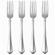 Oneida Juilliard Flatware Dinner Forks, 18/10 Stainless Steel & Reviews ...