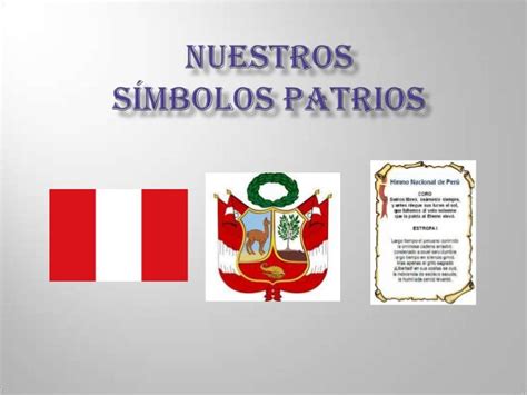 Simbolos Patrios Peruanos