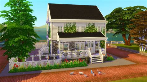 Sims 4 House Building Sims 4 Houses Passion Flower Hanging Out