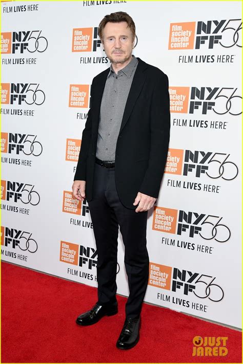 Liam Neeson Zoe Kazan Premiere Ballad Of Buster Scruggs At Ny Film Festival Photo