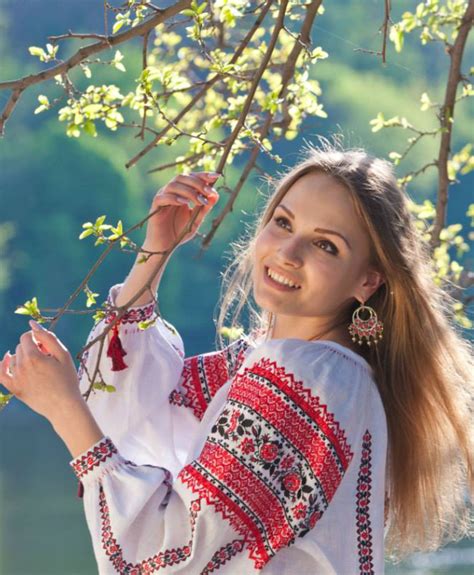 Ukraine From Iryna European Women Folk Fashion Eastern European Women