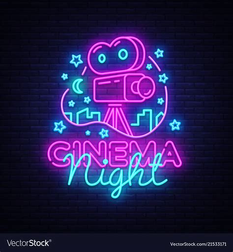 How do i change the page format hjaelp til classroom. Cinema night neon logo movie night neon Royalty Free Vector