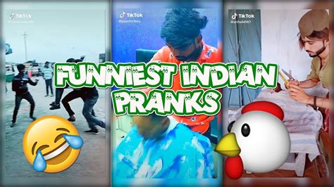 Funny Indian Pranks On Tik Tok 😂 Compilation Tiktok 2020 🤣🐔🤣 1