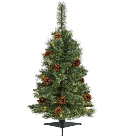 Nearly Natural 3 Clear Pre Lit Green Mountain Pine Christmas Tree Joann