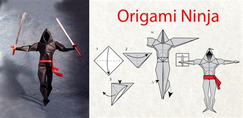 Origami Ninja Weapons Step By Step