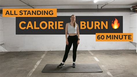 All Standing Calorie Burn Workout 60 Min Workout At Home No
