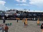 Photo of the Cocoa Beach Pier damage from the tornado today. : 321