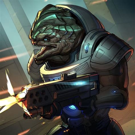 Grunt Krogan Clan Urdnot Normandy Mass Effect Mass Effect Races