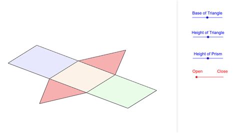 Net Of A Triangular Prism