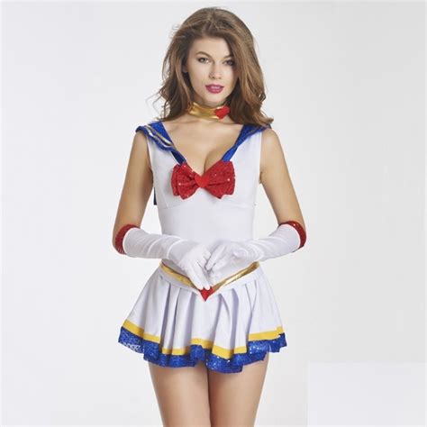 Anime Sailor Moon Cosplay Costume Adult Tsukino Usagi Size Sex