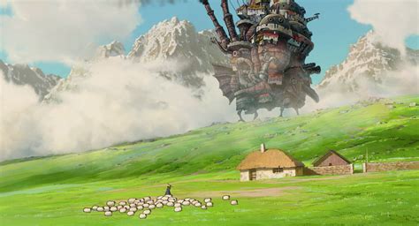 Howls Moving Castle Hd Wallpaper 3840x1080 Hd Picture Image