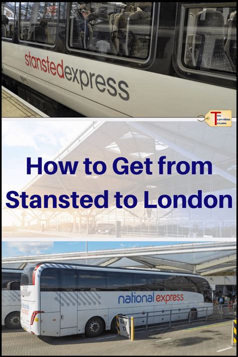 How To Get From Stansted Airport To London Two Traveling Texans