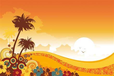 28 Tropical Retro Backgrounds Wallpapers Images 62 Tropical