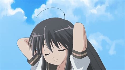 Shana Anime Shakugan No Shana Anime Hair Wind Dance Cute