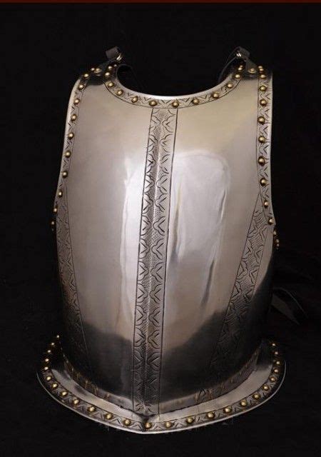 Steel Breastplate With Engraving