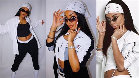 Aaliyah 90s Outfit Fizzcandi