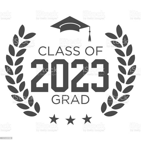 Senior 2023 Graduation Graduating Senior Class Of 2023向量圖形及更多二零二三年圖片