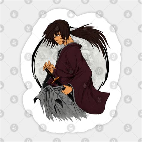 Battousai Battousai Kenshin Himura Samurai X Sticker Teepublic