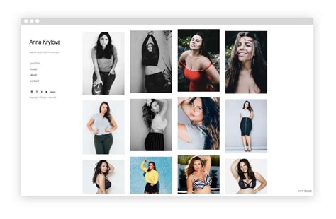 14 Models With Portfolios That Slay Model Portfolio Examples Portfolio Examples Model