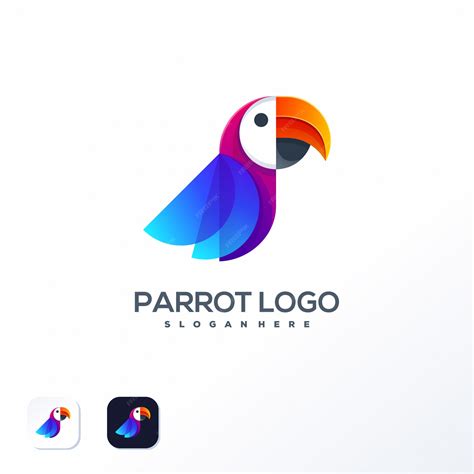 Premium Vector Parrot Logo Template