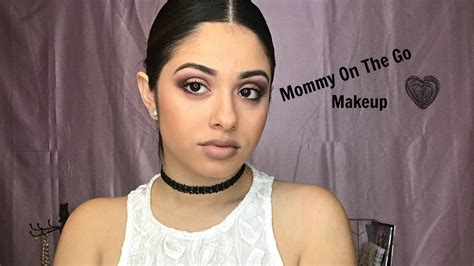 mommy on the go makeup look youtube