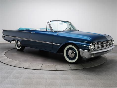 1961 Ford Galaxie Sunliner 390 Classic Convertible G Wallpaper