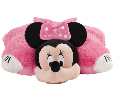 Pillow Pets Disney Pink Minnie Mouse Stuffed Animal Plush Toy