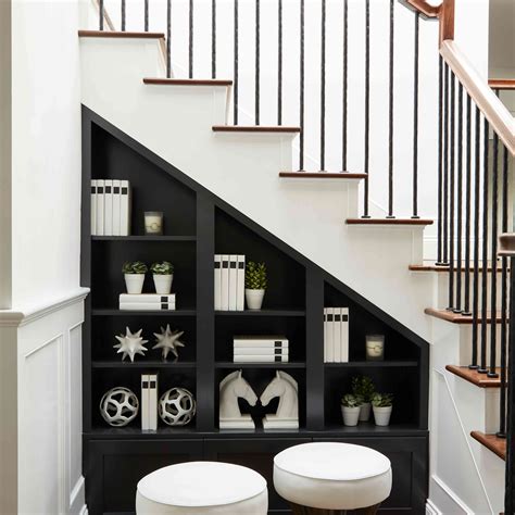 Inventive Ideas For That Space Under The Stairs